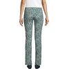 image:imageLands End Womens Slim Leg Knit Pull On Pants  Mid Rise CottonRich Jersey With Stretch Wide Elastic Waist Ankle Length Work Travel Petite and PlusDeep Sea Navy Dotted Floral