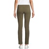 image:imageLands End Womens Slim Leg Knit Pull On Pants  Mid Rise CottonRich Jersey With Stretch Wide Elastic Waist Ankle Length Work Travel Petite and PlusForest Moss