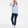 image:imageLands End Womens Slim Leg Knit Pull On Pants  Mid Rise CottonRich Jersey With Stretch Wide Elastic Waist Ankle Length Work Travel Petite and PlusRadiant Navy