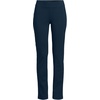 image:imageLands End Womens Slim Leg Knit Pull On Pants  Mid Rise CottonRich Jersey With Stretch Wide Elastic Waist Ankle Length Work Travel Petite and PlusRadiant Navy