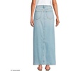 image:imageLands End Womens Soft Denim Maxi SkirtBreeze Blue Wash
