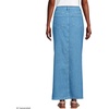 image:imageLands End Womens Soft Denim Maxi SkirtHutton Blue Wash