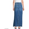 image:imageLands End Womens Soft Denim Maxi SkirtIndigo Tide Blue