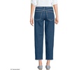image:imageLands End Womens Soft Denim Mid Rise Relaxed Straight Crop JeansCrawford Wash
