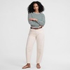 image:imageLands End Womens Soft Denim Relaxed Barrel Leg Ankle JeansNatural