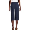 image:imageLands End Womens Sport Knit High Rise Elastic Waist Capri PantsRadiant Navy