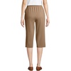 image:imageLands End Womens Sport Knit High Rise Elastic Waist Capri PantsRich Camel