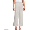 image:imageLands End Womens Sport Knit Pull On Drawstring Wide Leg Crop PantsLight Stone