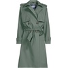 image:imageLands End Womens Squall Waterproof Modern Trench CoatSpruce