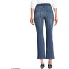 image:imageLands End Womens Starfish High Rise Knit Denim Straight Crop JeansIndigo Tide Blue