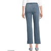 image:imageLands End Womens Starfish High Rise Knit Denim Straight Crop JeansLake Blue Wash