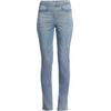 image:imageLands End Womens Starfish High Rise Knit Denim Straight JeansLight Brook