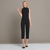 image:imageLands End Womens Starfish Mid Rise PullOn Crop PantsBlack
