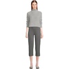 image:imageLands End Womens Starfish Mid Rise PullOn Crop PantsCharcoal Heather