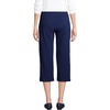 image:imageLands End Womens Starfish Mid Rise PullOn Crop PantsDeep Sea Navy