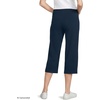 image:imageLands End Womens Starfish Mid Rise PullOn Crop PantsRadiant Navy