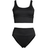 image:imageLands End Womens Tankini Swimsuit SetBlack Ottoman