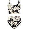image:imageLands End Womens Tankini Swimsuit SetBlackEgret Lilies