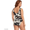 image:imageLands End Womens Tankini Swimsuit SetBlackEgret Lilies