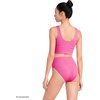 image:imageLands End Womens Tankini Swimsuit SetPink Ottoman