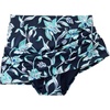 image:imageLands End Womens Tummy Control Skirt Swim BottomsTropic FloralNavy