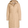 image:imageLands End Womens Ultralight Packable Long Down CoatChampagne Shine