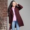 image:imageLands End Womens Ultralight Packable Long Down CoatLush Burgundy
