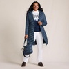 image:imageLands End Womens Ultralight Packable Long Down CoatVintage Blue