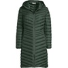 image:imageLands End Womens Ultralight Packable Long Down CoatWoodland Forest
