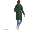 image:imageLands End Womens Ultralight Packable Long Down CoatWoodland Forest