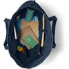 image:imageLands End Zip Top Canvas Tote Bag  100 Cotton Canvas Five Pockets Key Strap WaterResistant Base Stands Upright Beach Bag Travel Tote Grocery ToteRadiant Navy