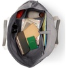 image:imageLands End Zip Top Canvas Tote Bag  100 Cotton Canvas Five Pockets Key Strap WaterResistant Base Stands Upright Beach Bag Travel Tote Grocery ToteSilver Graphite