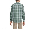image:imageMens Traditional Fit No Iron Twill ShirtEucalyptusNavy Plaid