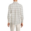 image:imageMens Traditional Fit No Iron Twill ShirtLight Gray StoneIvory Plaid