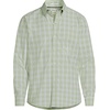 image:imageMens Traditional Fit No Iron Twill ShirtLight Stone Green Plaid