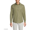 image:imageMens Traditional Fit No Iron Twill ShirtRiver Stone GreenGold Plaid