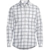 image:imageMens Traditional Fit No Iron Twill ShirtWhiteIndigo Blue Windowpane