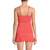 image:imageWomens Chlorine Resistant Plunge XBack Tankini Swimsuit TopCoral Bliss