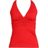 image:imageWomens Chlorine Resistant Plunge XBack Tankini Swimsuit TopDaylily Red