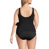 image:imageWomens Chlorine Resistant Side Tie VNeck Tankini Swimsuit TopBlack