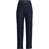 image:imageWomens Denim High Rise Utility Cargo Ankle JeansRiver Rinse