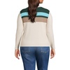 image:imageWomens Long Sleeve Cozy Rib Henley TopDeep Forest Placed Stripe