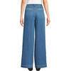 image:imageWomens Petite Soft Denim High Rise Wide Leg Top Stitch TrousersIndigo Tide Blue