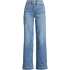 image:imageWomens Tencel Fiber High Rise Wide Leg PantsBeau Blue
