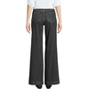 image:imageWomens Tencel Fiber High Rise Wide Leg PantsBlack Stone Wash