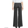 image:imageWomens Tencel Fiber High Rise Wide Leg PantsBlack Stone Wash