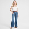 image:imageWomens Tencel Fiber High Rise Wide Leg PantsIndigo Tide Blue