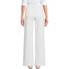 image:imageWomens Tencel Fiber High Rise Wide Leg PantsWhite
