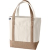 image:imageLands End Open Top Canvas Tote Bag Medium Regular Handle NaturalRich Camel
