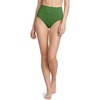 image:imageLands End Womens Chlorine Resistant Pinchless High Waisted Bikini BottomsFusion Green